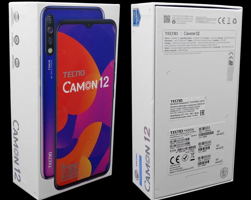 Яркое явление в бюджетном сегменте: обзор смартфона Tecno Camon 12