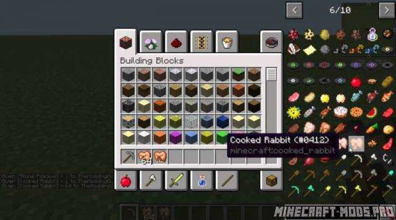 Мод Just Enough Items – все рецепты крафта и предметы в Minecraft Мод на рецепты крафта 1